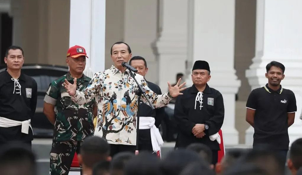 PSHT Beri Pembekalan Pencak Silat Untuk Kadet Mahasiswa Universitas Pertahanan (UNHAN) RI